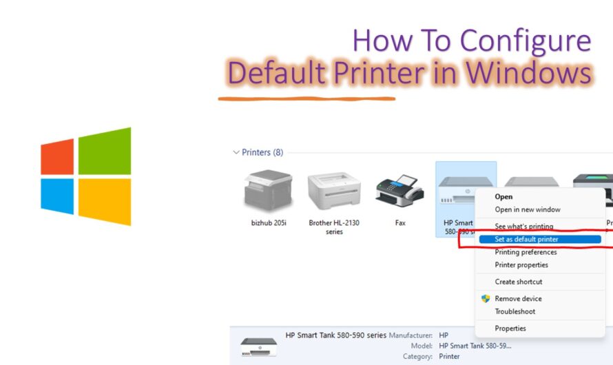 How to Set a Default Printer in Windows 10 – Step-by-Step Guide
