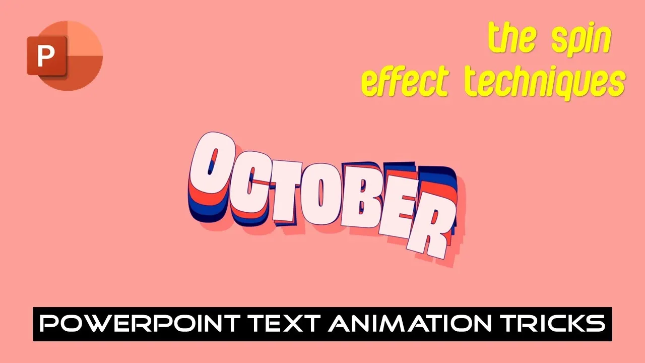Mastering Spin Text Animation in PowerPoint