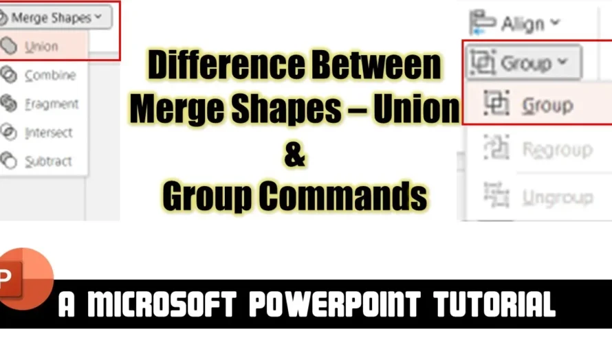 Mastering PowerPoint Merge Shapes Union Command: A Comprehensive Guide