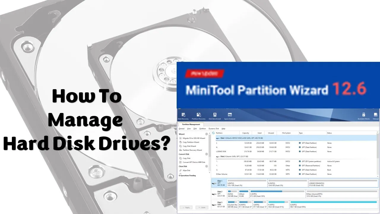 MiniTool Partition Wizard Tutorial