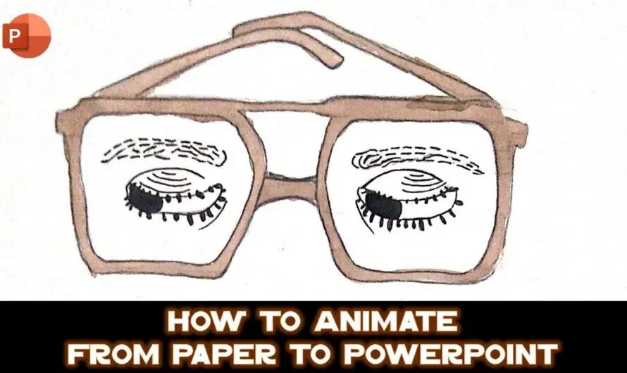 Turn Paper Sketches into PowerPoint Animations : Step-by-Step
