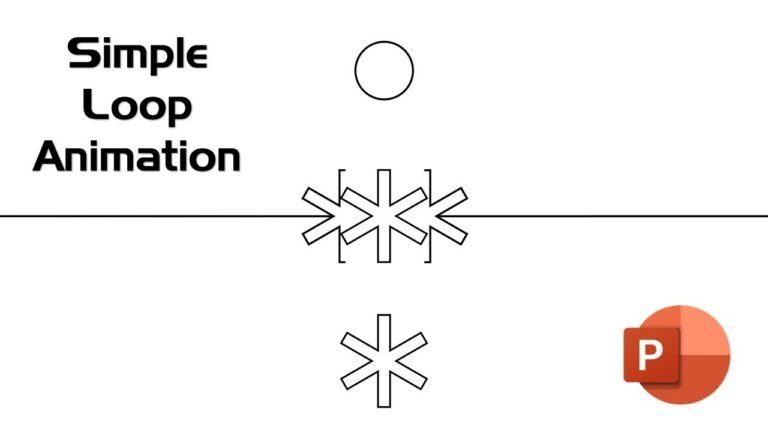 Create a Simple Infinite Loop Animation in PowerPoint