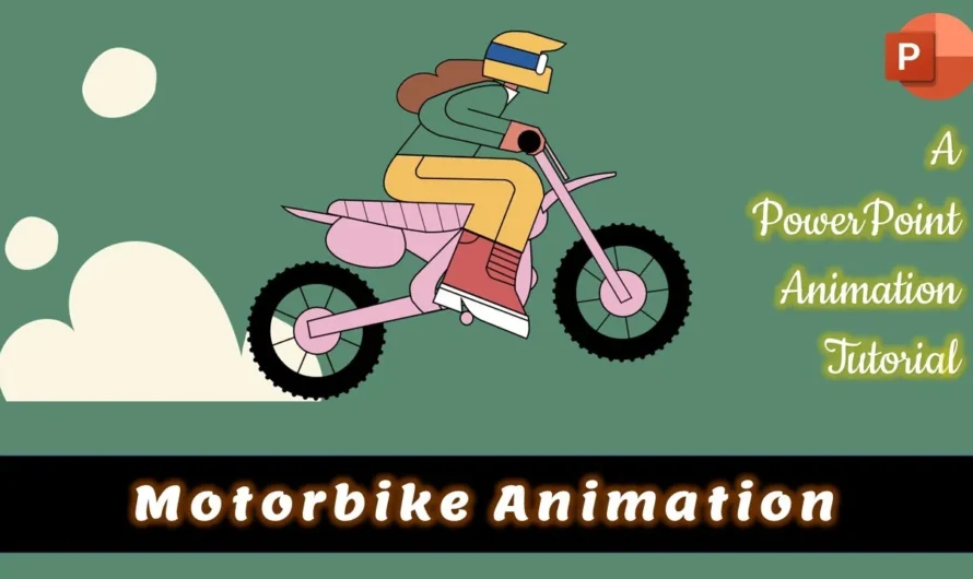 Motorbike Animation in PowerPoint Tutorial