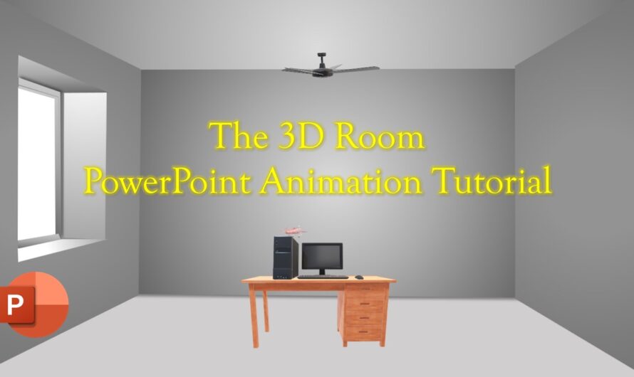 PowerPoint 3D Animation - The 3D Room