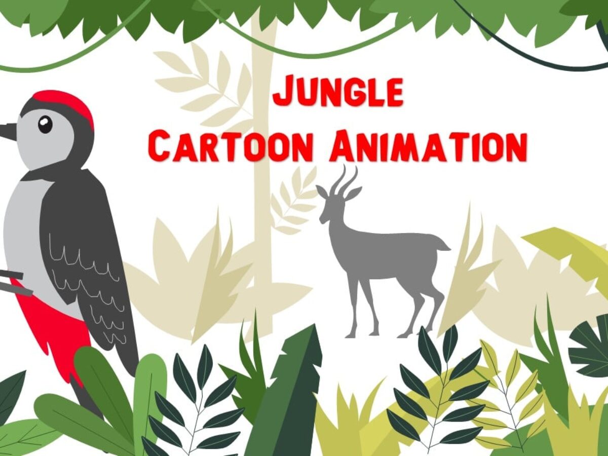 Download Jungle Cartoon Animation Scene PPT - PowerPoint Animation  Presentation