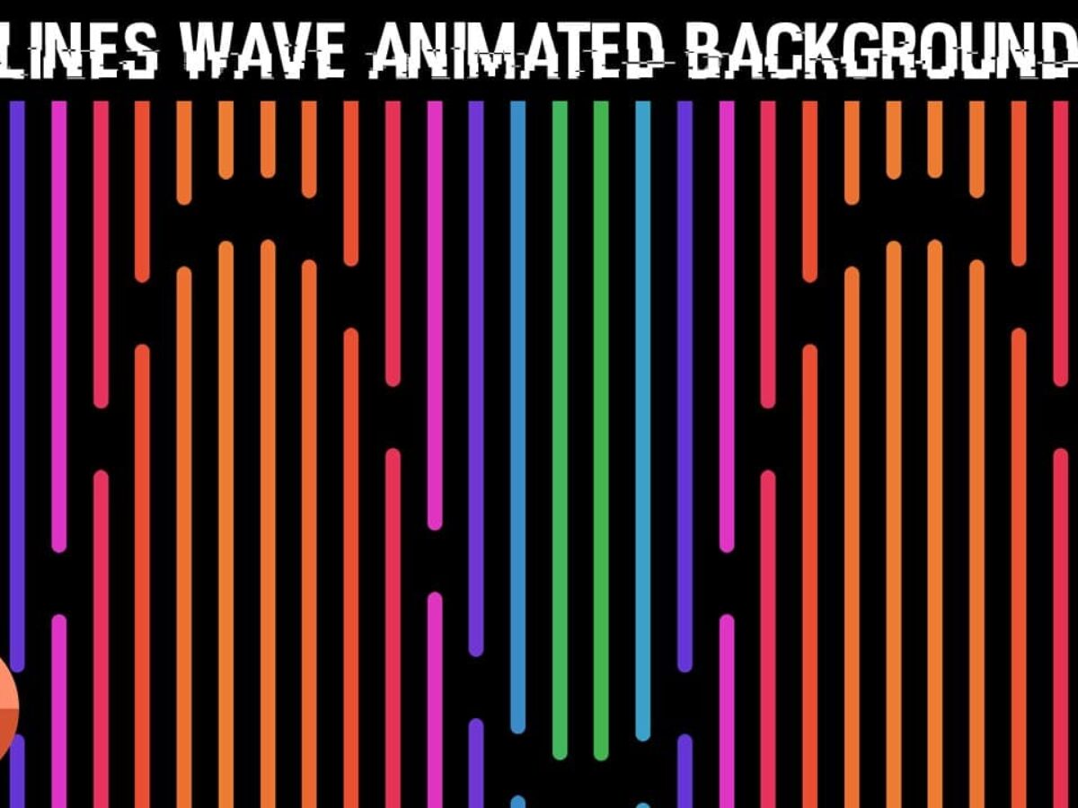 Download Lines Wave Animation PPT - PowerPoint Animated Template
